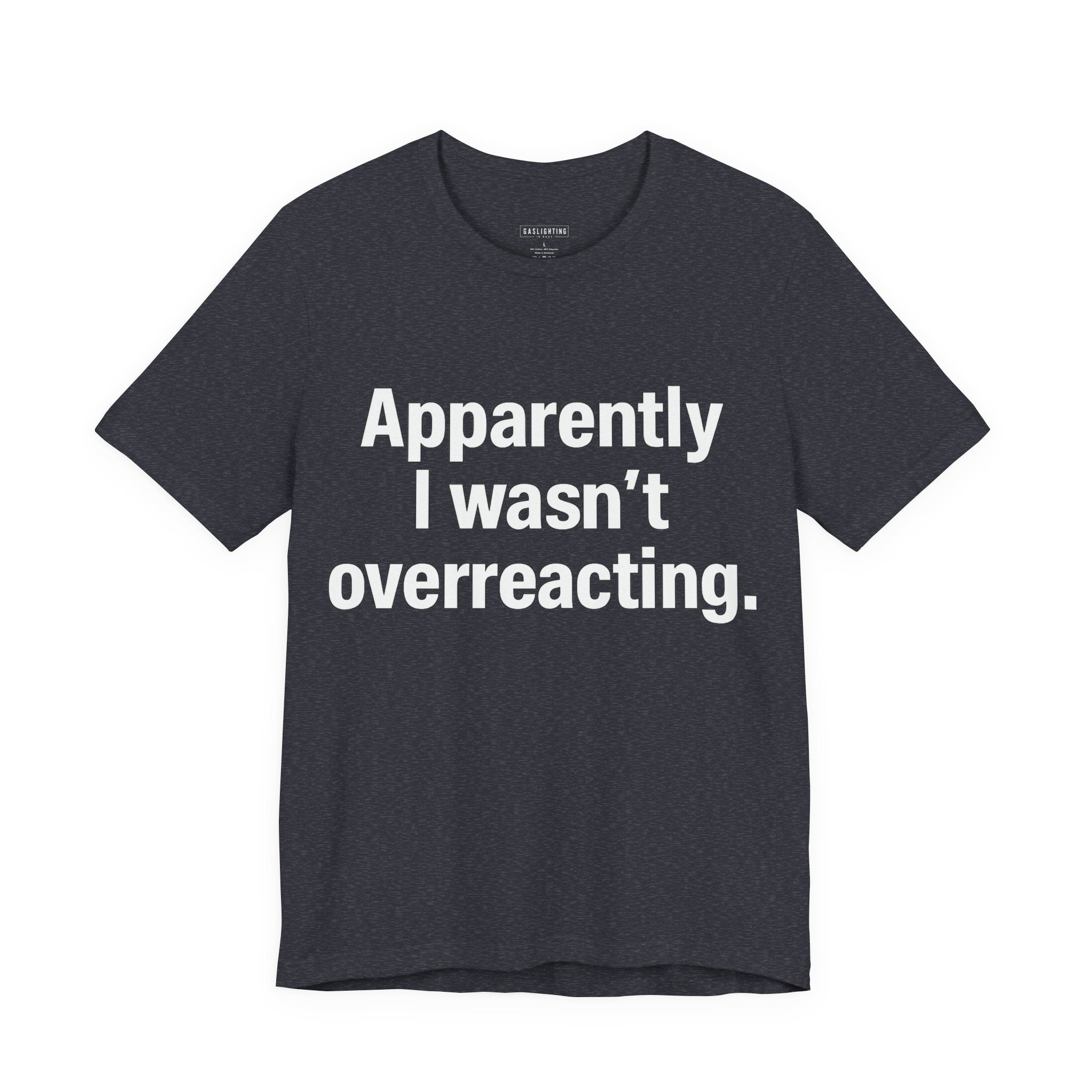 Apparently I wasn't overreacting.