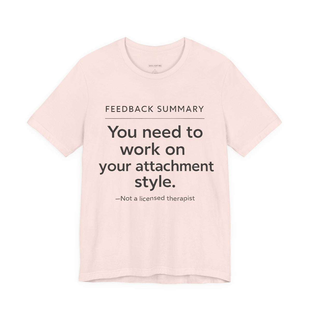 You need to work on your attachment style.