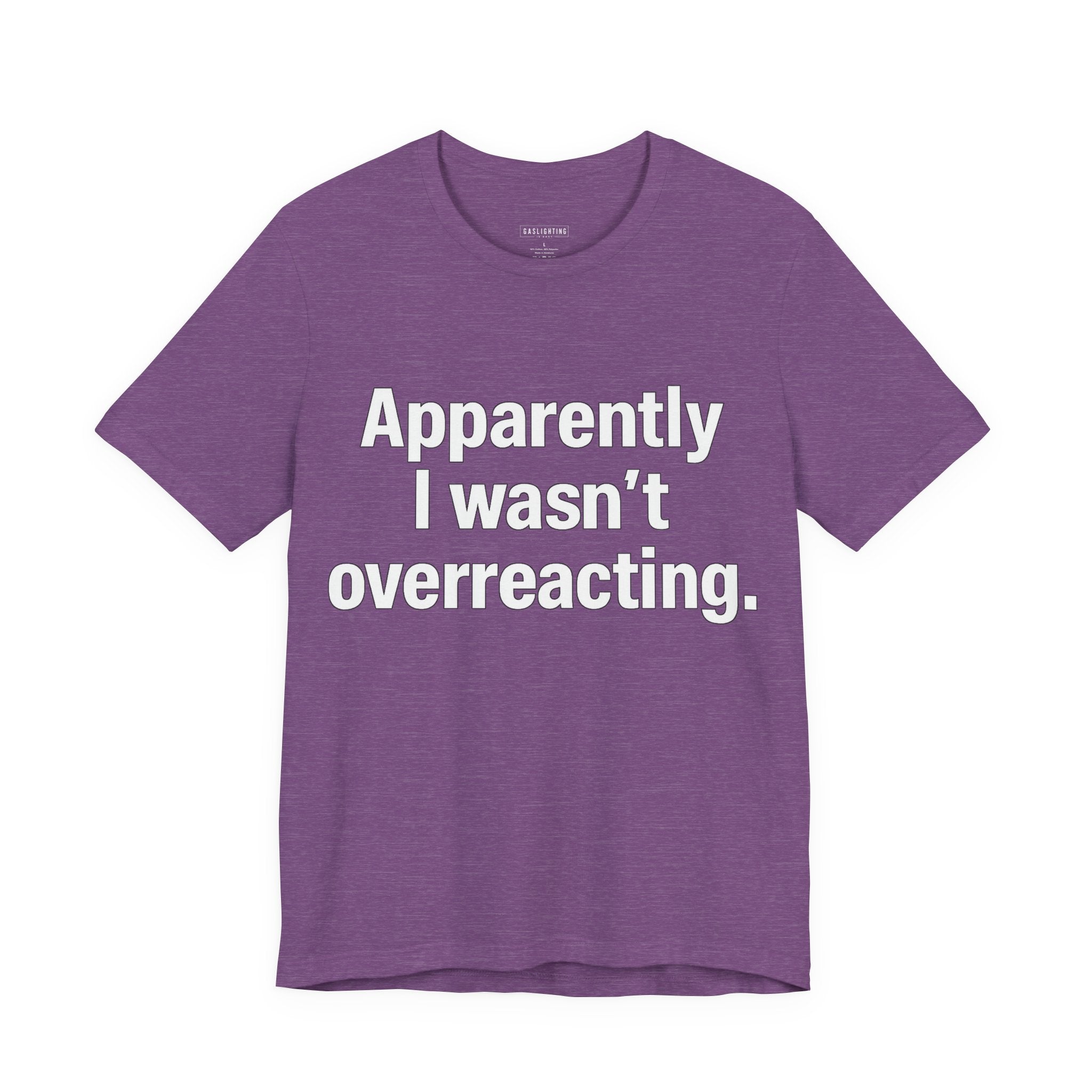 Apparently I wasn't overreacting.