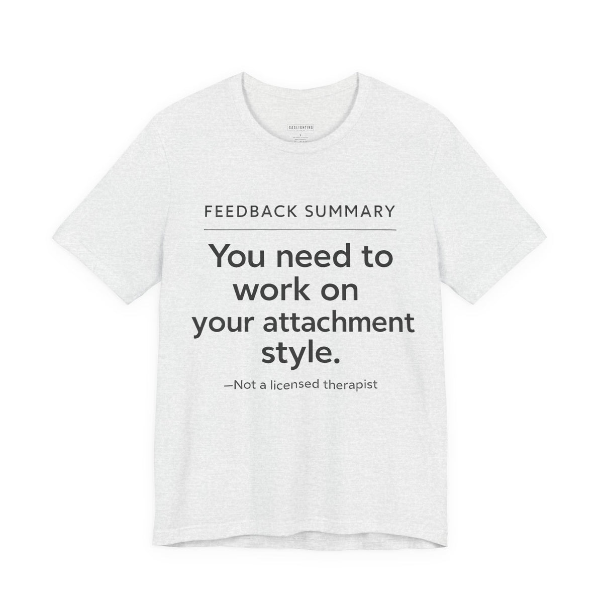 You need to work on your attachment style.