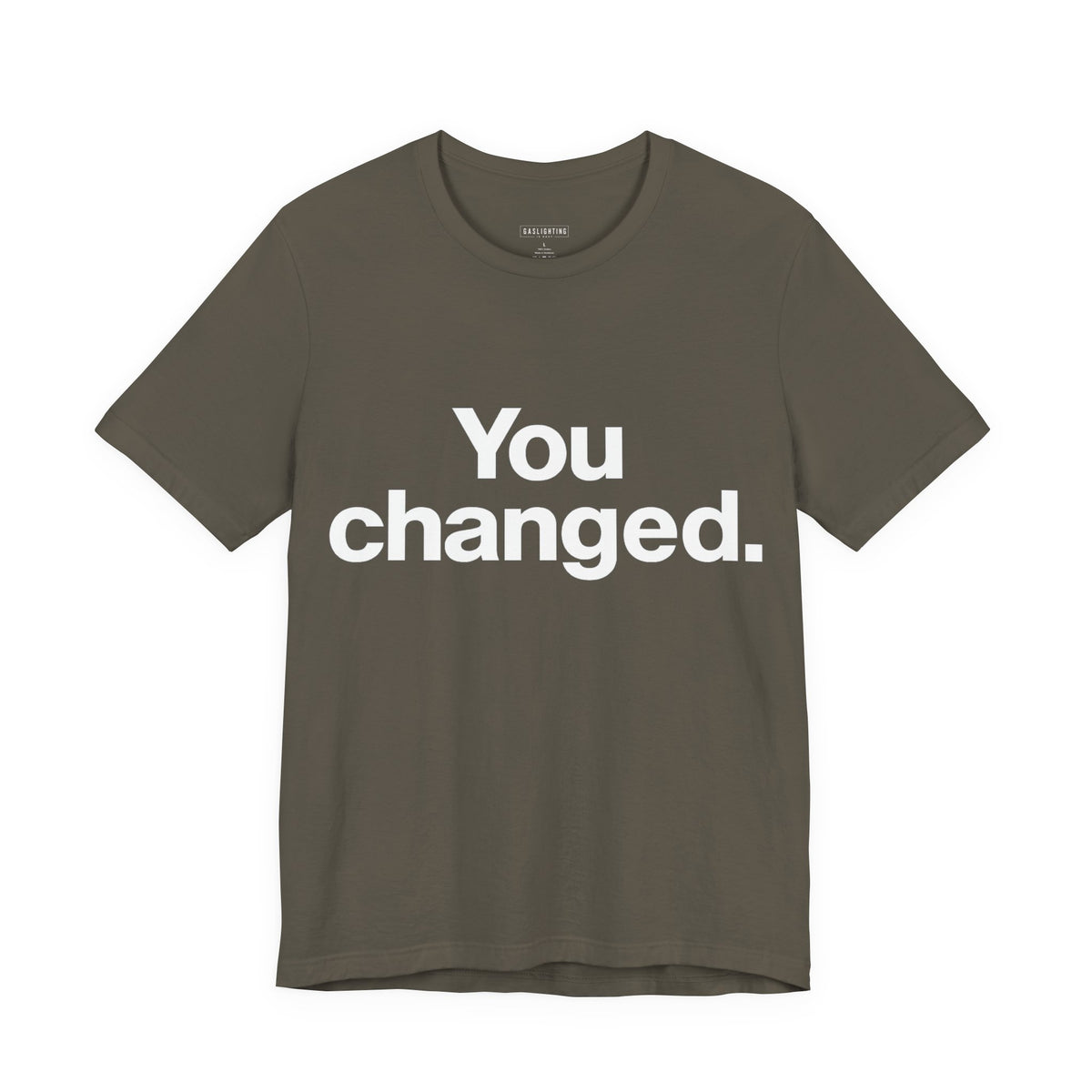 You Changed.